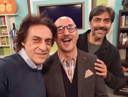 Un saluto da Casa Minutella... — con Massimo Minutella e Sergio Vespertino